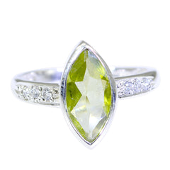 Hana Green Halo Gemstone Ring with Diamond Accents