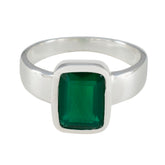 Ivana Romantic Green Solitaire Ring Green Onyx Green