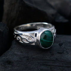 Araya Contemporary Green Solitaire Ring