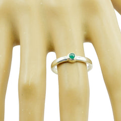 Ying Glamorous Green Solitaire Ring