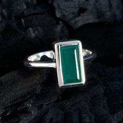 Josephine Sophisticated Green Solitaire Ring