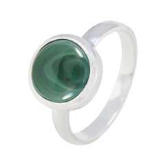 Alejandra Graceful Green Solitaire Ring