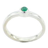 Ying Glamorous Green Solitaire Ring Green Onyx Green