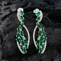 Kristine Green Stud Earrings India for Stunning Style