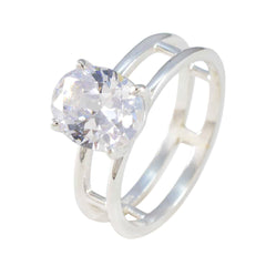 Ananya Heritage White Solitaire Ring