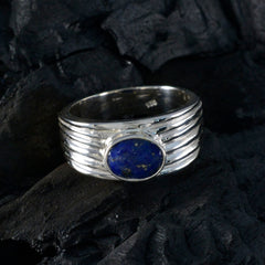 Abigail Promise Blue Solitaire Ring