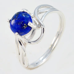 Mila Sophisticated Blue Solitaire Ring