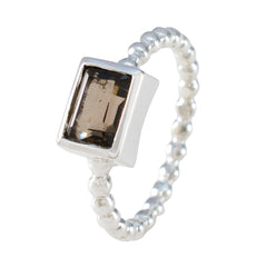 Kennedy Romantic Brown Solitaire Ring