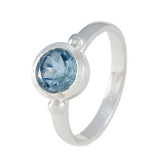 Clara Fairytale Blue Solitaire Ring