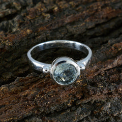 Clara Fairytale Blue Solitaire Ring