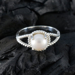 Isabella Contemporary White Solitaire Ring