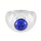 Natalia Fairytale Blue Solitaire Ring Lapis Lazuli Blue