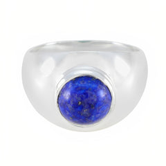 Natalia Fairytale Blue Solitaire Ring Lapis Lazuli Blue