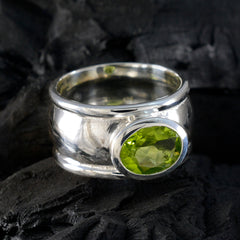 Pauline Heritage Green Solitaire Ring