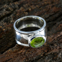 Pauline Heritage Green Solitaire Ring