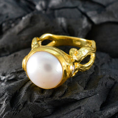 Ying Luxurious White Solitaire Ring