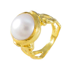 Ying Luxurious White Solitaire Ring