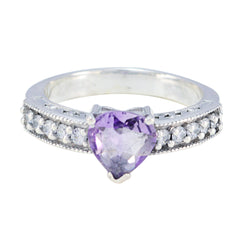 Ida Purple Gemstone Halo Ring with Diamond Accents