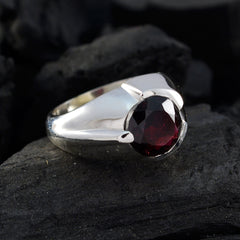Valentina Sophisticated Red Solitaire Ring