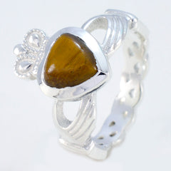Sophia Romantic Brown Solitaire Ring