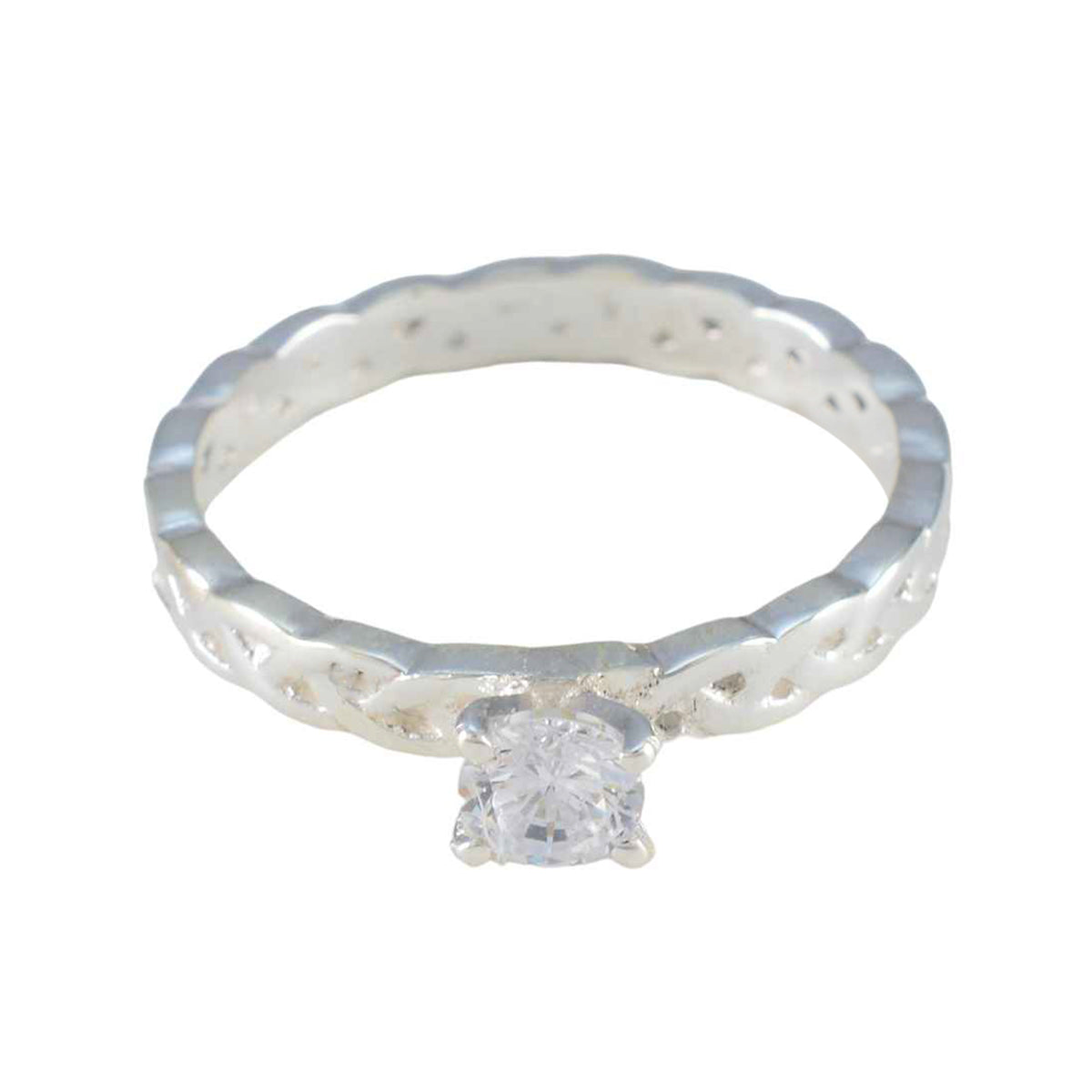 Hina Fairytale White Solitaire Ring Cubic zirconia CZ White