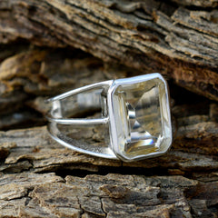 Isadora Yellow Solitaire Ring for Women in Silver