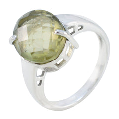 Saanvi Yellow Solitaire Ring India with Gemstone