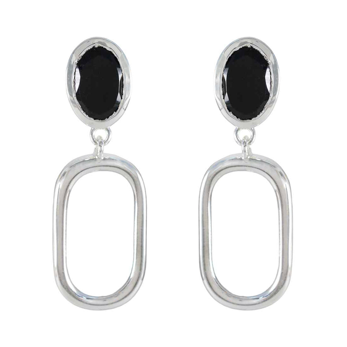 Teresa Riyo India Black Earrings for Stunning Style Black Onyx Black Stud