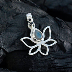 Ida Riyo India Fashion Pendant with Lotus Design