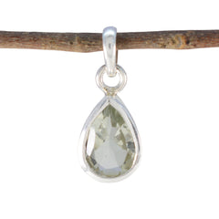 Rina Riyo India Gemstone Pendant for Everyday Glam Green Amethyst Light Green Light Green