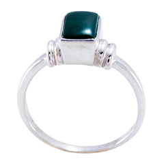 Ji-eun Artisan Green Solitaire Ring