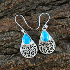 Lakshmi Turquoise Dangle Earrings for Everyday Glam