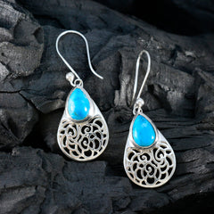 Lakshmi Turquoise Dangle Earrings for Everyday Glam