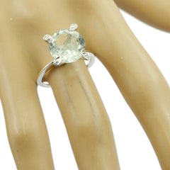 Nella Artisan Light Green Halo Ring