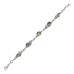 Luna Raksha Bandhan Featherlight Light Green Links Bracelet