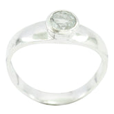 Eun-ji Romantic Light Green Solitaire Ring Green Amethyst Green