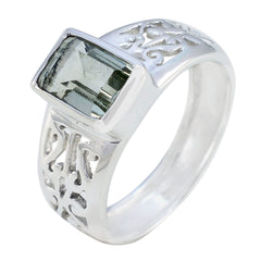 Nisa Cultural Light Green Solitaire Ring