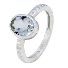 Jia Trendy Light Green Solitaire Ring