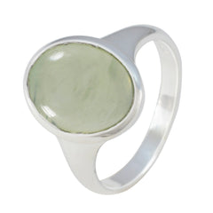 Leah Trendy Light Green Solitaire Ring