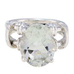 Andrea Rope-Wire Light Green Solitaire Ring