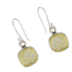 Lucia Yellow Dangle Earrings for Everyday Glam