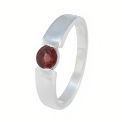 Autumn Luxurious Red Solitaire Ring