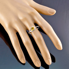 Rina Luxurious Yellow Solitaire Ring