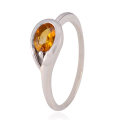 Rina Luxurious Yellow Solitaire Ring