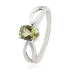 Emi Luxurious Yellow Solitaire Ring