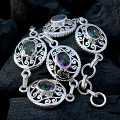 Freya Luxury Multicolor Bracelet with Gemstone Accents