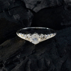 Hana Luxury White Halo Ring Elegant Silver Design
