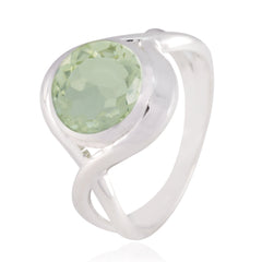 Mariana Feminine Light Green Solitaire Ring