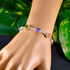 Layla Minimalist Gemstone Bracelet for Everyday Wear