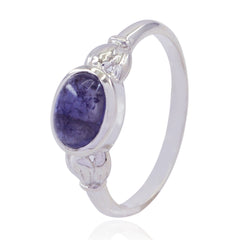 Hina Modern Purple Solitaire Ring with Gemstone